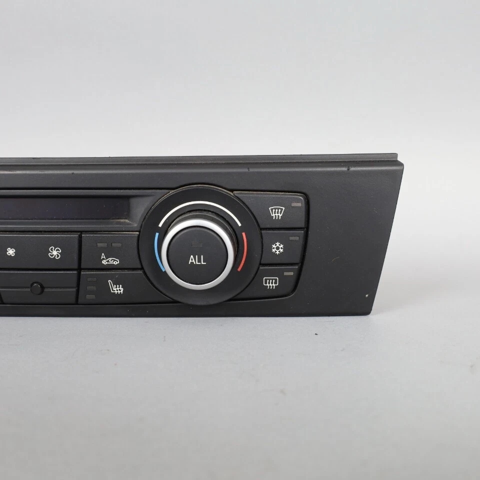 Panel de control de clima 10-13 BMW 128i 135i 328i 335i M3 X1 64119250393 OEM usado Foto 3 de 4