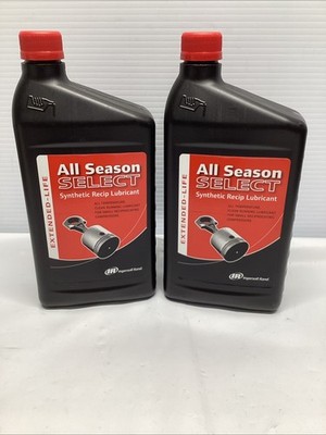 Ingersoll Rand All Season Select Oil  Synthetic Lubricant 38436721 Lot of 2