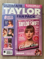 2025 With 2026 Calendar FAN PACK TAYLOR SWIFT Magazine 8 Gifts Inside + Posters