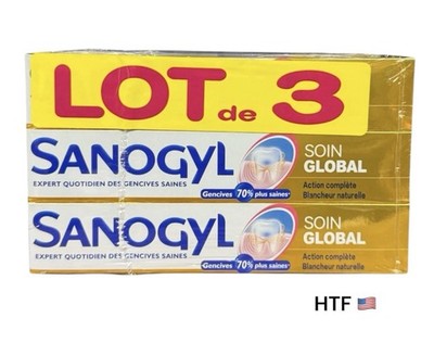 Sanogyl SOIN GLOBAL  ( 3 TUBES ) 75ml Each FREE SHIPPING