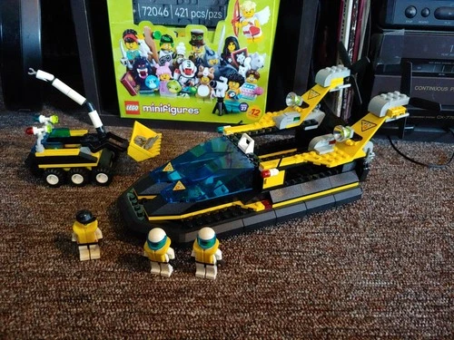 Vintage LEGO Town: Res-Q Cruiser 6473 3 Swapped Accessories See Description