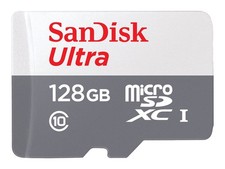 SanDisk Ultra Flash Memory Card - Class 10 microSDXC UHS-I SDSQUNR-128G-GN3MN
