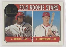 2018 Topps Heritage 100th Anniversary /25 Victor Robles Andrew Stevenson z5m