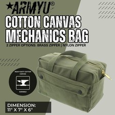 Heavy Duty Canvas Tool Bag Tactical Field Bag General Purpose Storage Bag