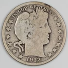 1912-S Barber Half Dollar 50c Silver