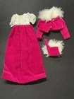 Vintage Francie Waltz in Velvet # 1768 1970S Mattel  Dress, Coat, Cap