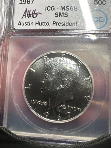 1967 NGC MS 68 SMS Kennedy Half Dollar