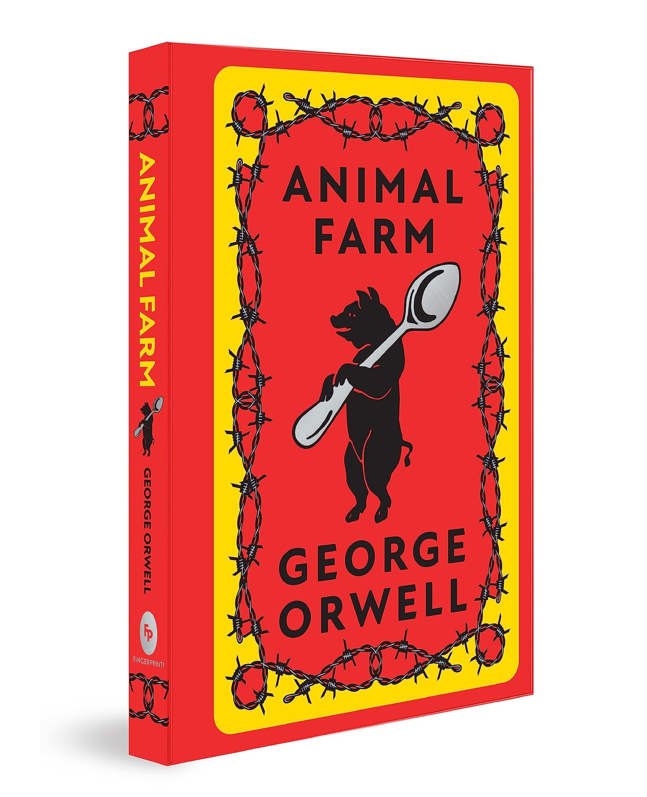 Animal Farm Deluxe Hardbound Edition by George Orwell (Hardback Book) - Image 5