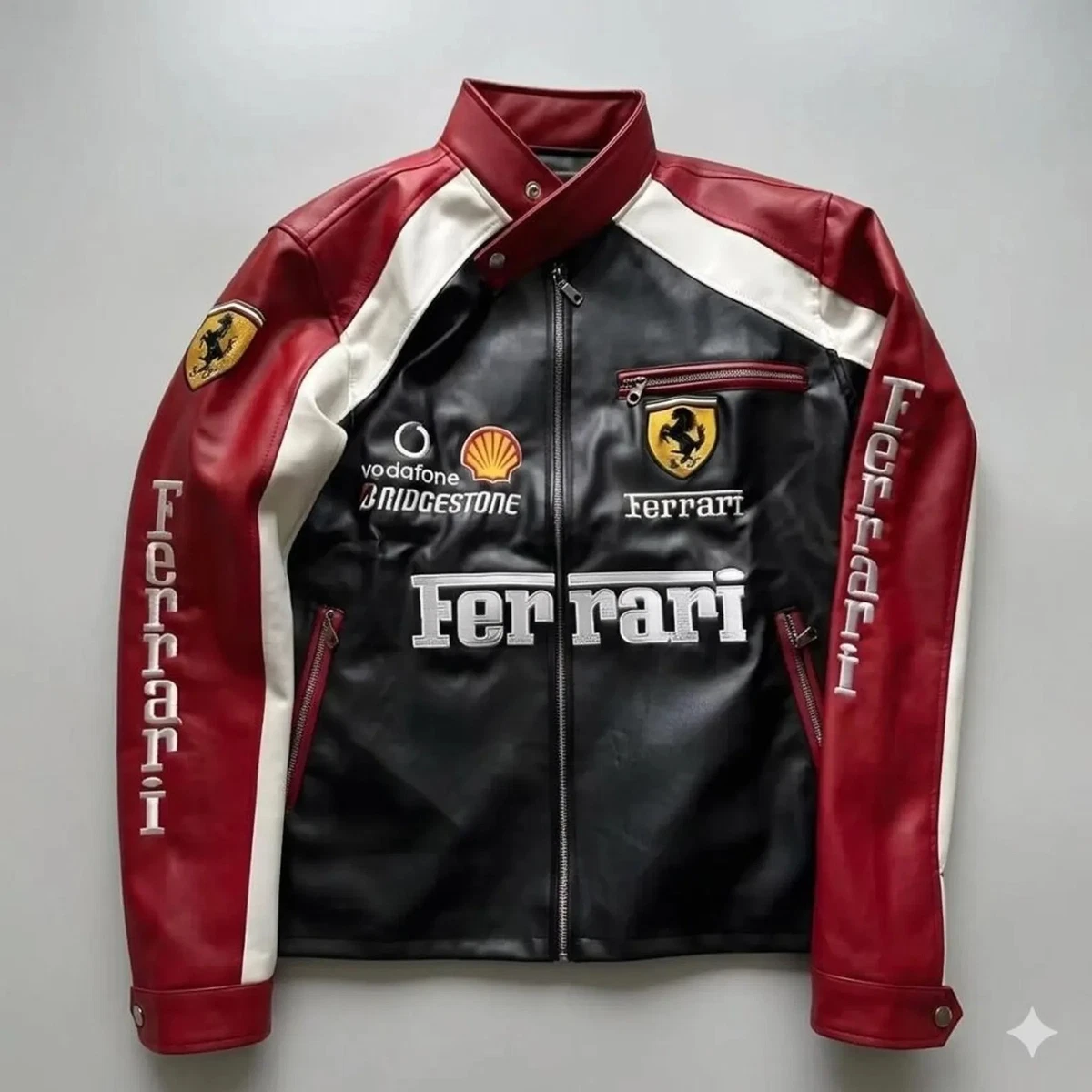 Ferrari Leather Outer Shell Coats, Jackets & Vests for Men for