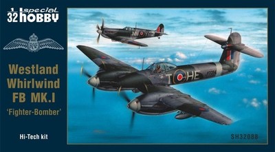 1/32 Special Hobby SH32088 Westland Whirlwind FB MK.I  Fighter-Bomber  Hi-tech k