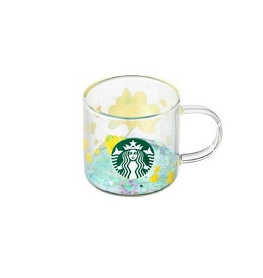Starbucks Korea 2026 Sparkling Wave Blooming JEJU Tumbler Mug Cold