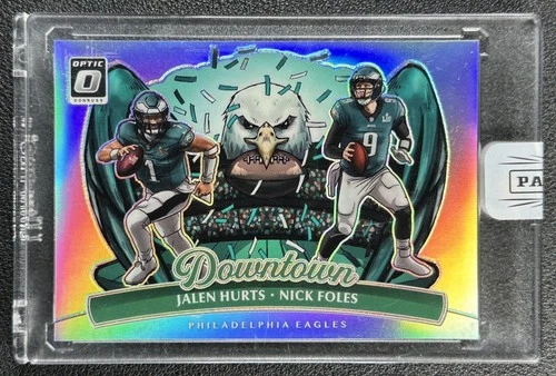 2025 Donruss Optic Jalen Hurts/Nick Foles Base (RAW)