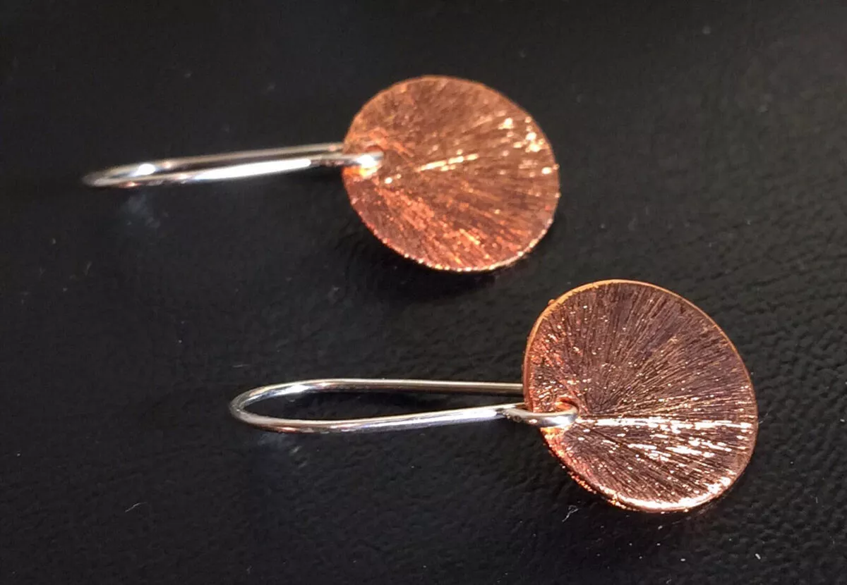 Pure 2024 copper earrings