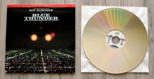 Laserdisc BLUE THUNDER/Tonnerre de feu (1994) Roy Scheider DeLuxe Widescreen