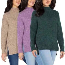Well Worn Ladies' Nep Yarn Sweater
