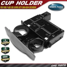 Dashboard Gray Cup Holder for Ford F-250 F-350 F-450 F-550 Super Duty 1999-2001