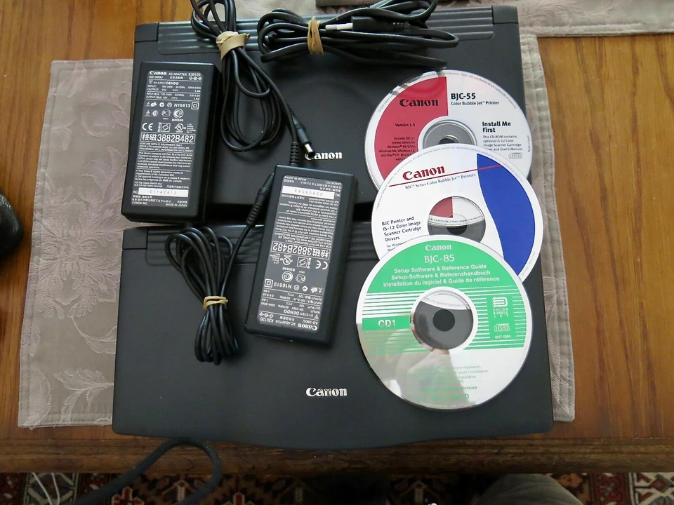 2 Canon BJC-85 Tintenstrahldrucker -  Reisedrucker - gebraucht - Bild 3 von 4