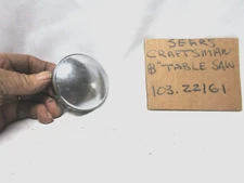 Vintage Sears Craftsman 8" table saw, 103.22161, handle, 1/2" shaft