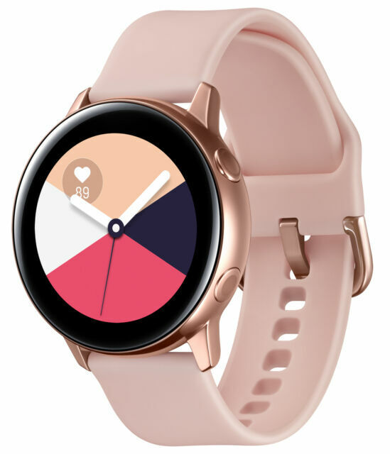 rose gold active watch