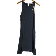 NEW $158 Anthropologie Etna Dress by HD in Paris Sz 8 Black Sleeveless 