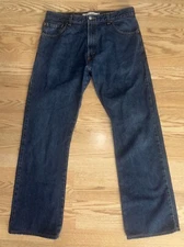 Levi’s 517 Bootcut Jeans Men’s 36x34 Blue Denim Western Classic Fit Cowboy Y2K