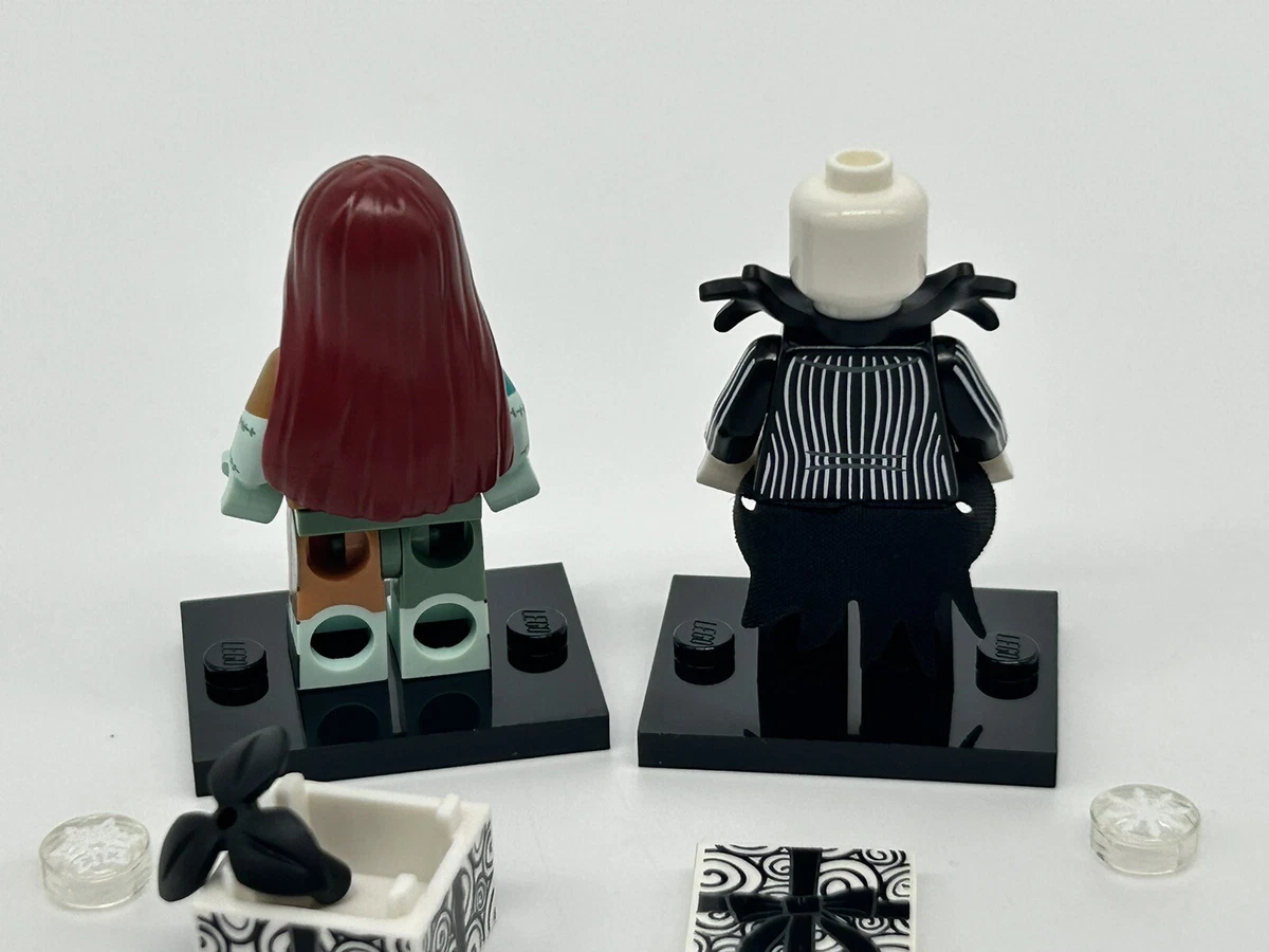 Lego Nightmare Before Christmas Jack Skellington and Sally Minifigure Set 