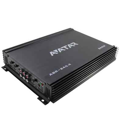 Avatar Buran Class AB 2 Ohm 4-Channel Car Stereo Speaker Sub Amplifier ABR-240.4