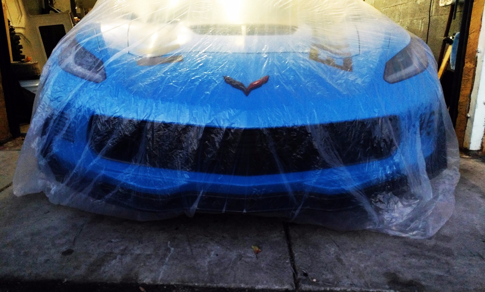 25 Pc Bulk Lot Universal Car Cover Disposable Temporary Plastic Paint