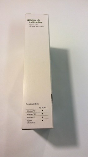 Digital Voice Recorder USB Output, 4GB Sony, Built-in Mic, Speaker VOR Activated - Picture 5 of 10