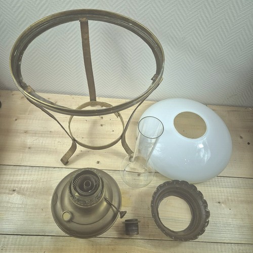 ANTIKE BLITZ Lampe Messing Öl Petroleumlampe um 1900 - Bild 7 von 12