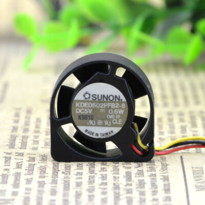 SUNON KDE0502PFB2-8 5V 0.6W 2510 Hard Disk Router Cooling Fan Small Mute 2.5cm