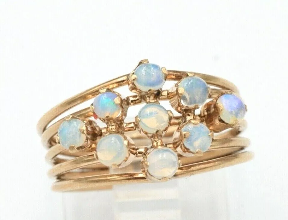 Australian opal shop rings ebay