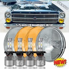 4pcs 5.75 Round Led Headlights Hilow For Mercury Cougar 1967-76 Monterey Comet