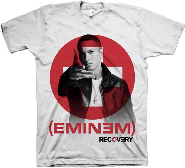 EMINEM Recovery Point t shirt S,M,L,XL Brand New Official