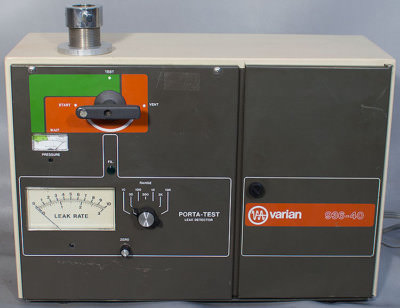 Varian 936-40 Porta-Test Vacuum Helium Leak Detector (Diffusion