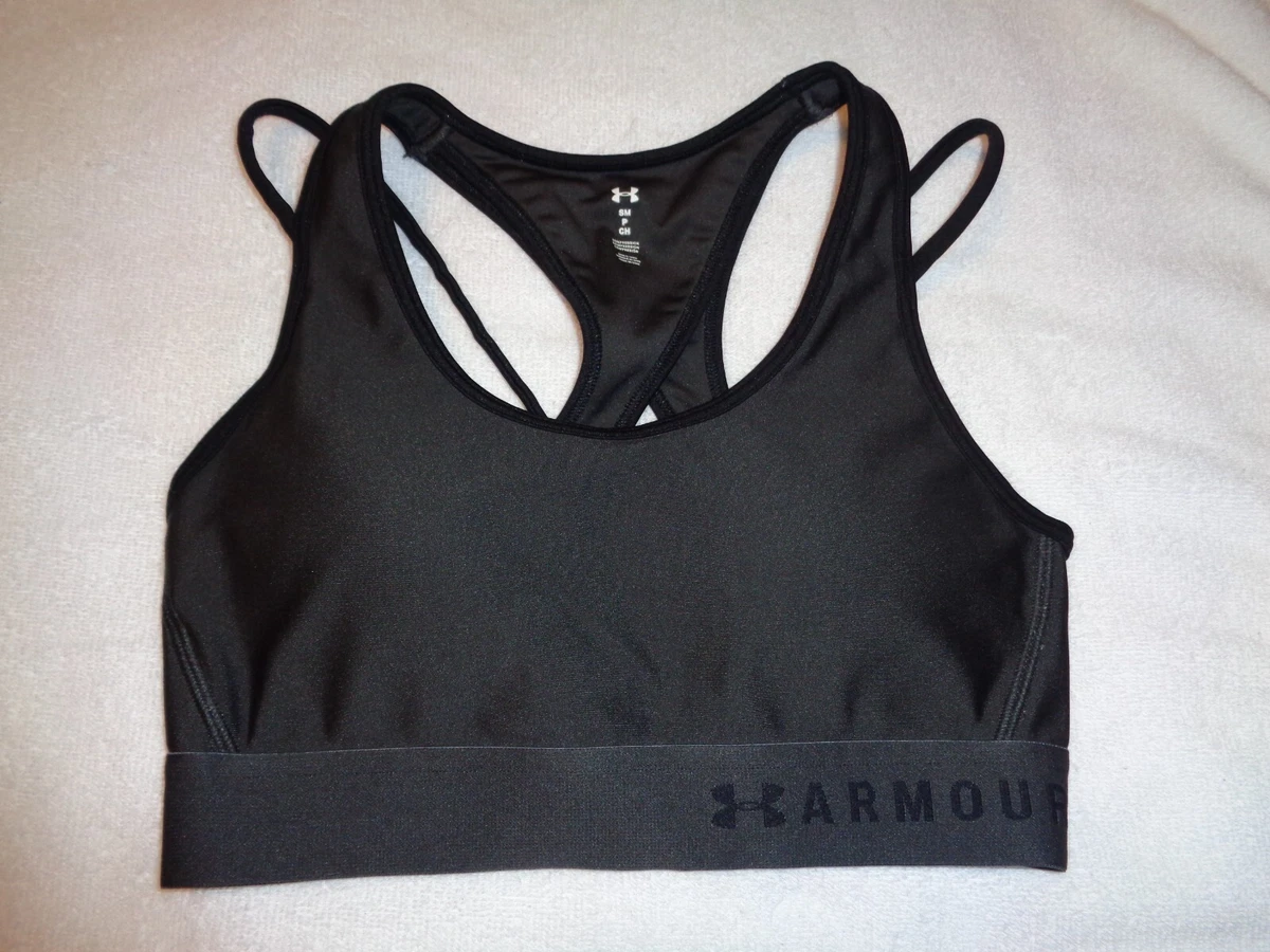 Under Armour Mid Crossback Strappy Sports Bra Size S Small 1328867 EC!