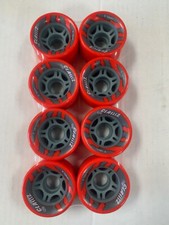 Clawz speed roller skate wheels Red 62mm 90a