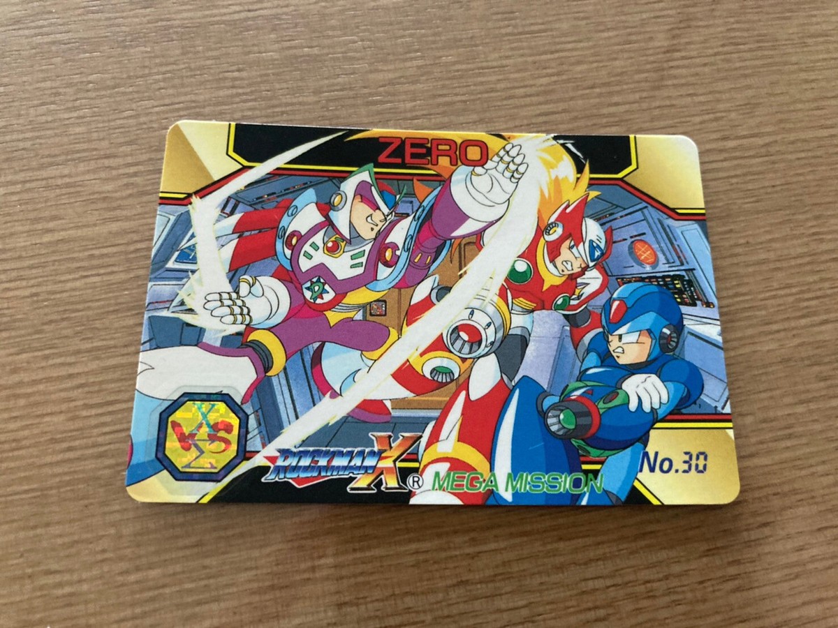 Megaman Rockman Card ZERO No.30 MegamanX RK-9 | eBay
