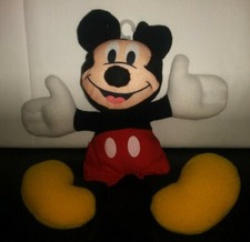 Applause Disney Mickey Mouse 7" Bean Bag Plush Stuffed Animal Toy