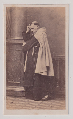 Anonymous CDV (Disderi possible) - Father Bernard Bauer - Vintage print c.1857**