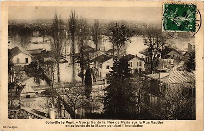 AK Joinville le Pont - Ansicht der Rue de Paris (275146)