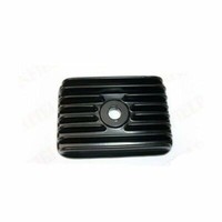 Passt FüR Royal Enfield Schwarze Gerippte WäRmeableitungsventildeckel Gec