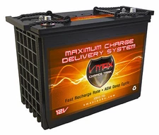 XTR12-155 VMAX 155AH AGM DEEP CYCLE HI PERF Battery FOR BCI GC12 12V GOLF CART 