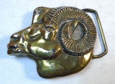 1980 Instyle Bighorn Sheep Ram Buckle