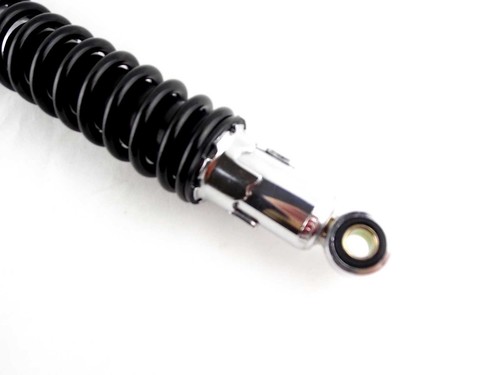 HONDA XL500 400mm BLACK/CHROME JBS REAR SHOCK ABSORBERS EYE TO EYE - Picture 3 of 4