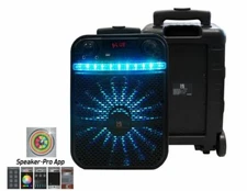 MR Dj AXL 10" 2000W Portable Speaker Bluetooth, Rechargeable Battery, App