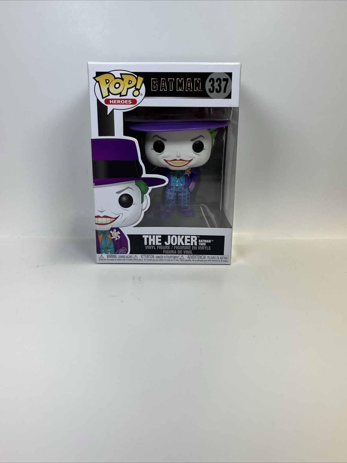 Funko Pop! Vinyl: Dc Universe - The Joker Batman 1989 #337 Fk10