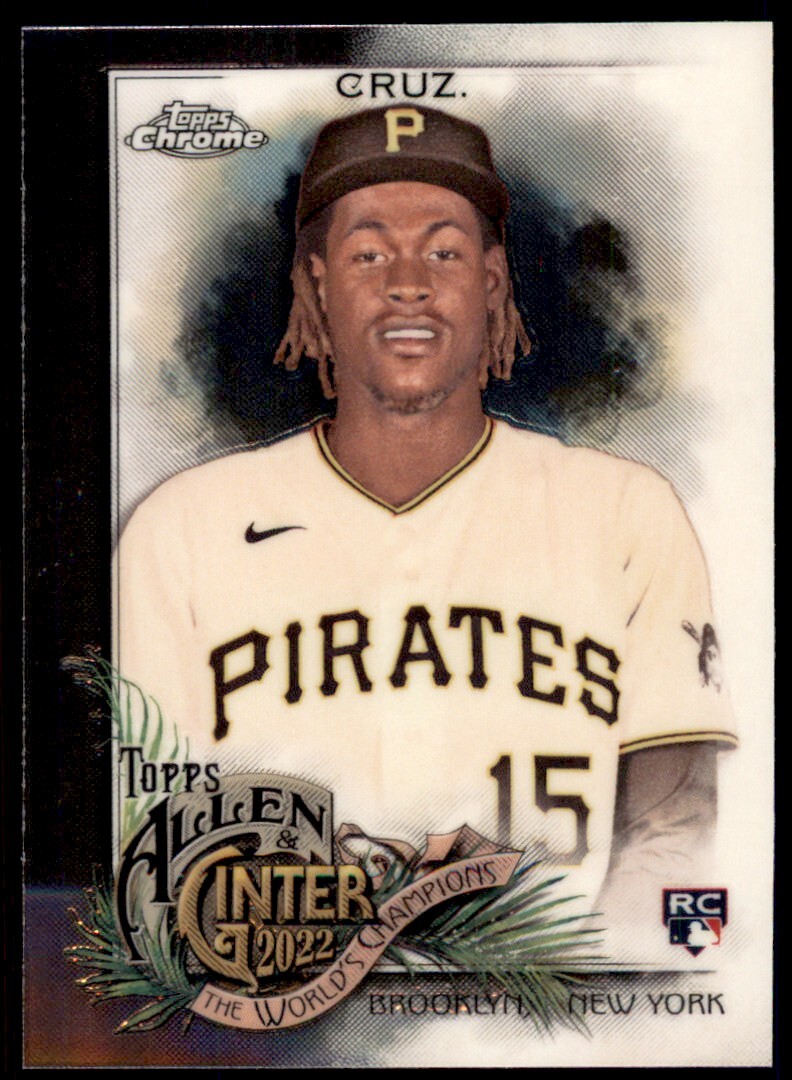 Oneil Cruz 2022 Topps Allen & Ginter Chrome Rookie Card RC  #122 Pittsburgh