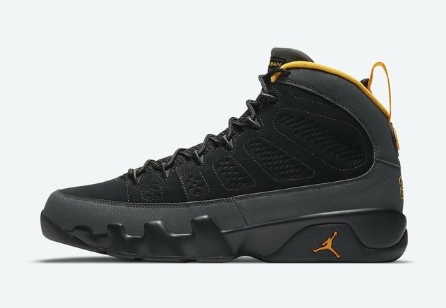 all black jordan retro 9