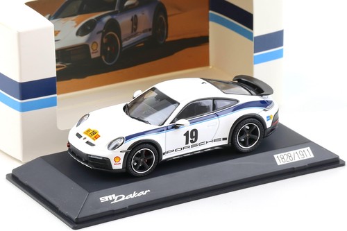 Porsche 911 992 Dakar 1/43 Spark – Rallye 1974, Kühne & Clou, Neuve